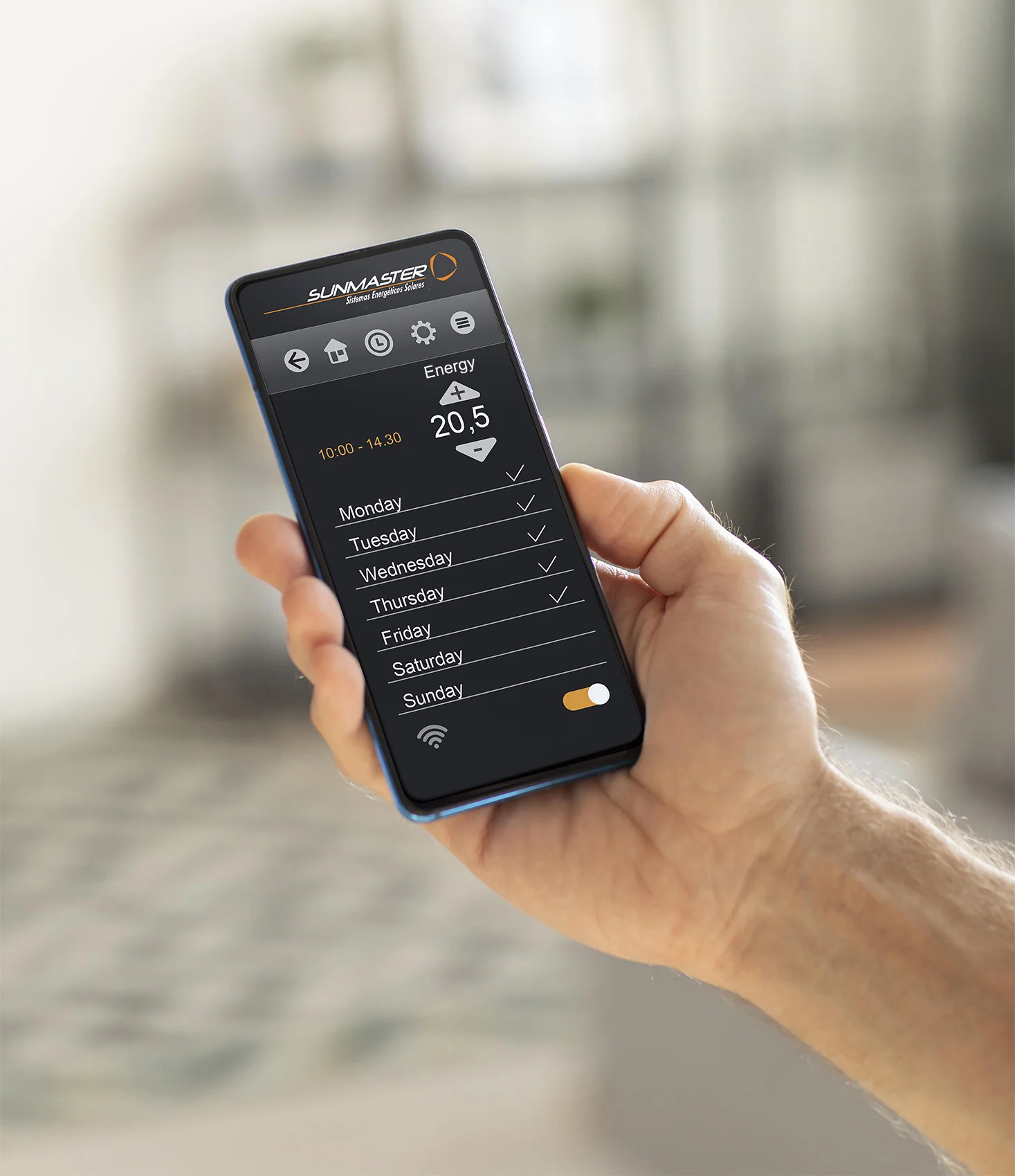 Monitoreo de energía solar